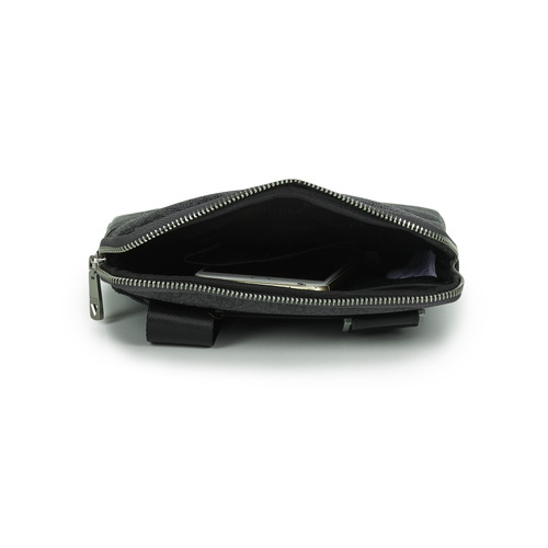 Guess VEZZOLA ECO MINI-BAGS Črna / Siva