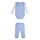 Oblačila Dečki Otroški kompleti Guess MID ORGANIC COTON Bela / Modra