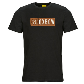 Oblačila Moški Majice s kratkimi rokavi Oxbow TELLOM Črna