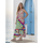 Oblačila Ženske Dolge obleke Isla Bonita By Sigris Dolga Midi Obleka Večbarvna