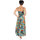 Oblačila Ženske Dolge obleke Isla Bonita By Sigris Dolga Midi Obleka Zelena
