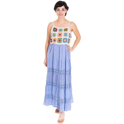 Oblačila Ženske Dolge obleke Isla Bonita By Sigris Dolga Midi Obleka Vijolična