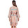 Oblačila Ženske Kratke obleke Isla Bonita By Sigris Kratka Obleka Rožnata