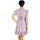 Oblačila Ženske Kratke obleke Isla Bonita By Sigris Kratka Obleka Vijolična