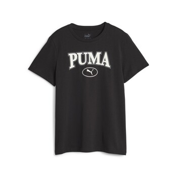 Oblačila Dečki Majice s kratkimi rokavi Puma PUMA SQUAD TEE B Črna