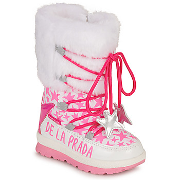 Čevlji  Deklice Škornji za sneg Agatha Ruiz de la Prada APRES-SKI Bela / Rožnata
