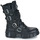 Čevlji  Gležnjarji New Rock M-WALL373-S7 Črna