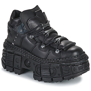 Čevlji  Polškornji New Rock M-WALL106-S12 Črna