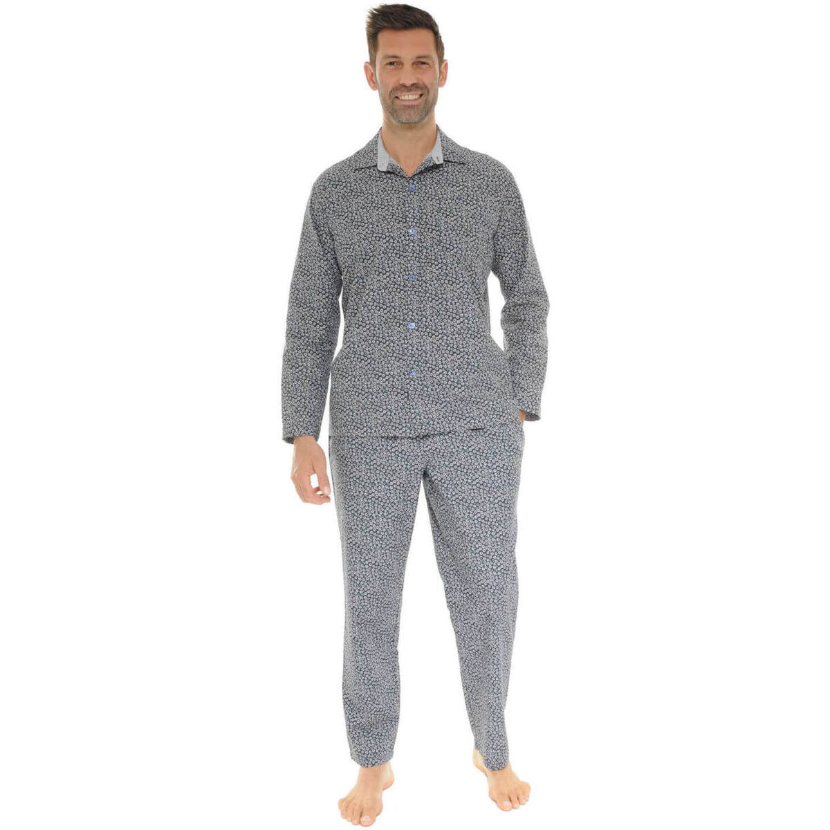 Oblačila Moški Pižame & Spalne srajce Pilus XAO Modra