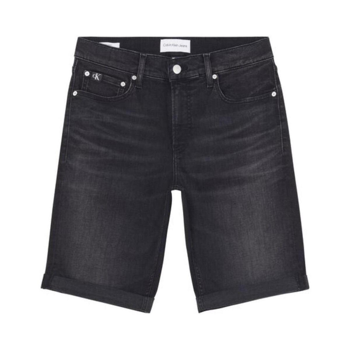 Oblačila Moški Kratke hlače & Bermuda Calvin Klein Jeans  Črna