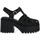 Čevlji  Ženske Sandali & Odprti čevlji Windsor Smith ETERNITY BLACK LEATHER Črna