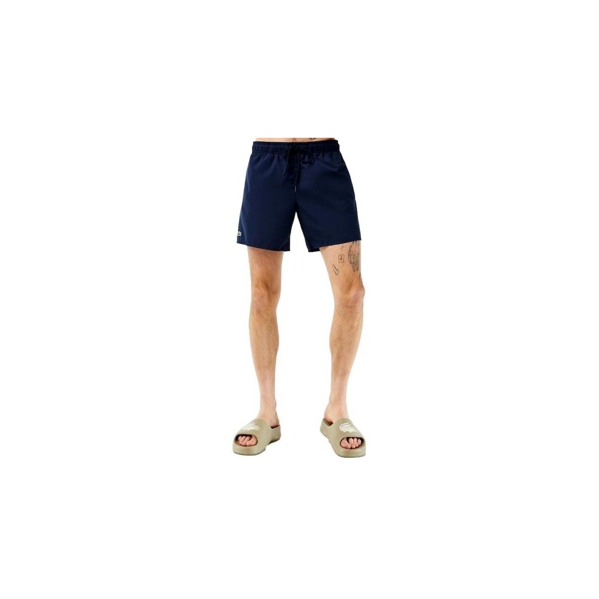 Oblačila Moški Kopalke / Kopalne hlače Lacoste BAADOR AZUL HOMBRE   MH6270 Modra