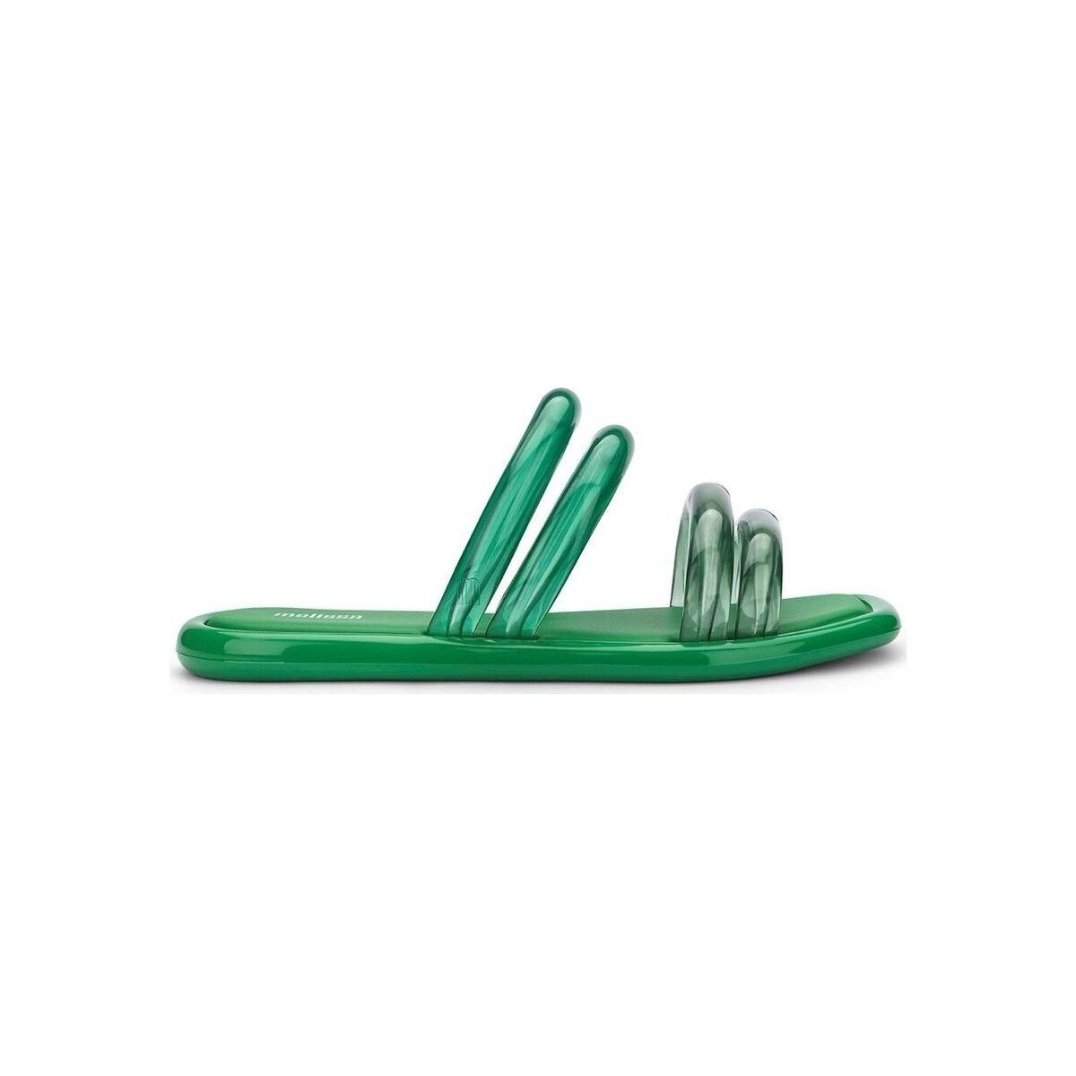 Čevlji  Ženske Sandali & Odprti čevlji Melissa Airbubble Slide - Green/Transp Green Zelena