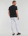 Oblačila Moški Majice s kratkimi rokavi Polo Ralph Lauren T-SHIRT AJUSTE EN COTON LOGO POLO RALPH LAUREN Črna