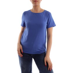 Oblačila Ženske Majice s kratkimi rokavi Max Mara MULTIF Modra
