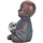 Dom Kipci in figurice Signes Grimalt Menih Figura Siva