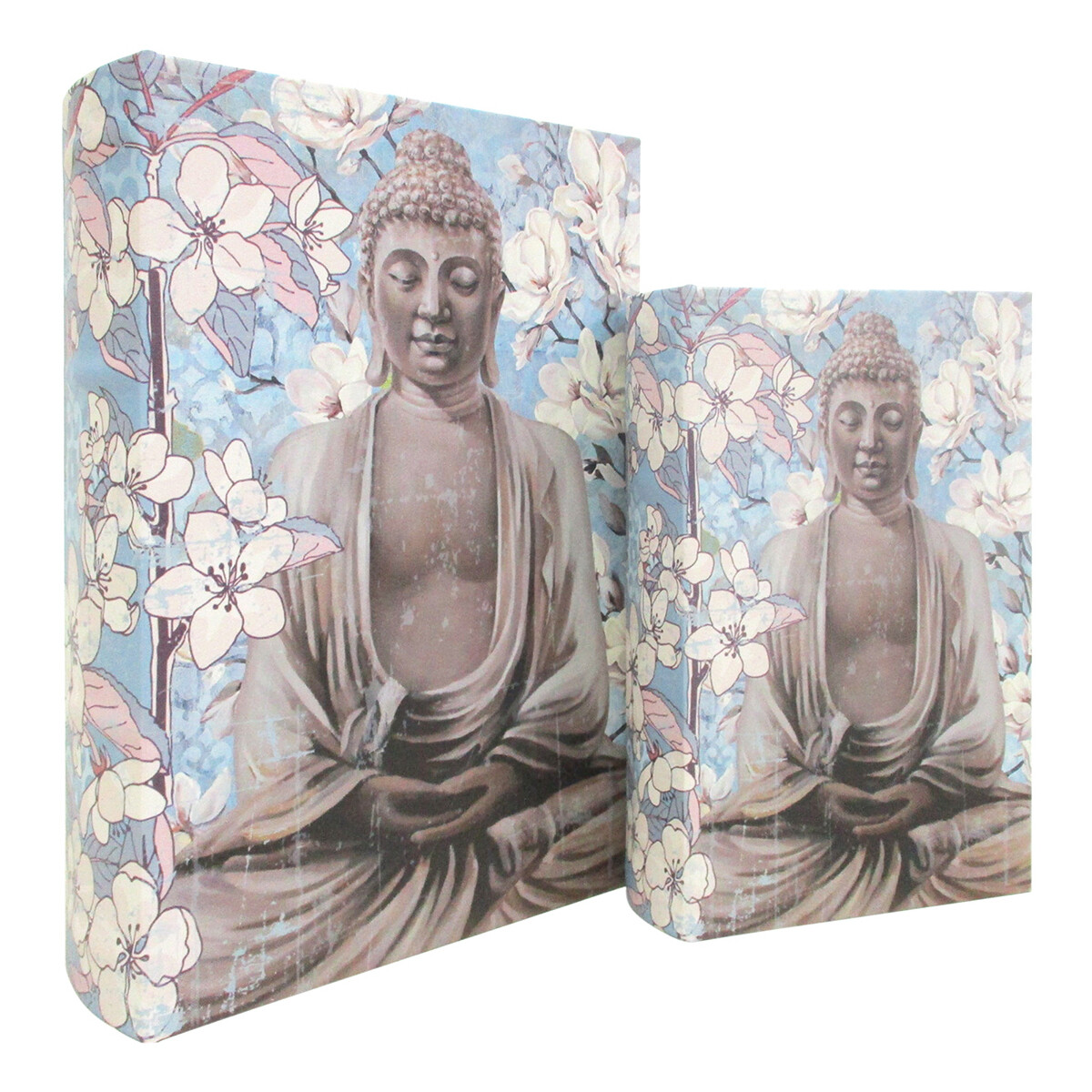 Dom Košare / škatle in košarice Signes Grimalt Buddha Book 2 Enote Modra