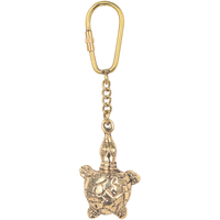 Tekstilni dodatki Obesek za ključe Signes Grimalt Turtle Ključavnice Pozlačena