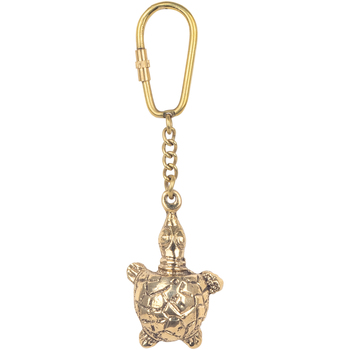Tekstilni dodatki Obesek za ključe Signes Grimalt Turtle Ključavnice Pozlačena