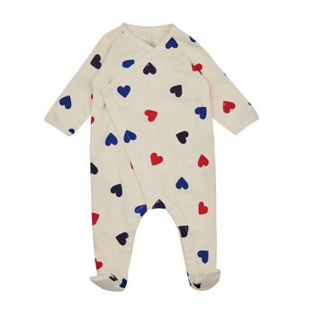 Oblačila Otroci Pižame & Spalne srajce Petit Bateau LERE Bela / Rdeča