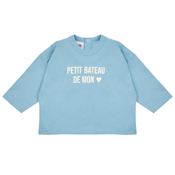 Oblačila Otroci Puloverji Petit Bateau LUNE Modra