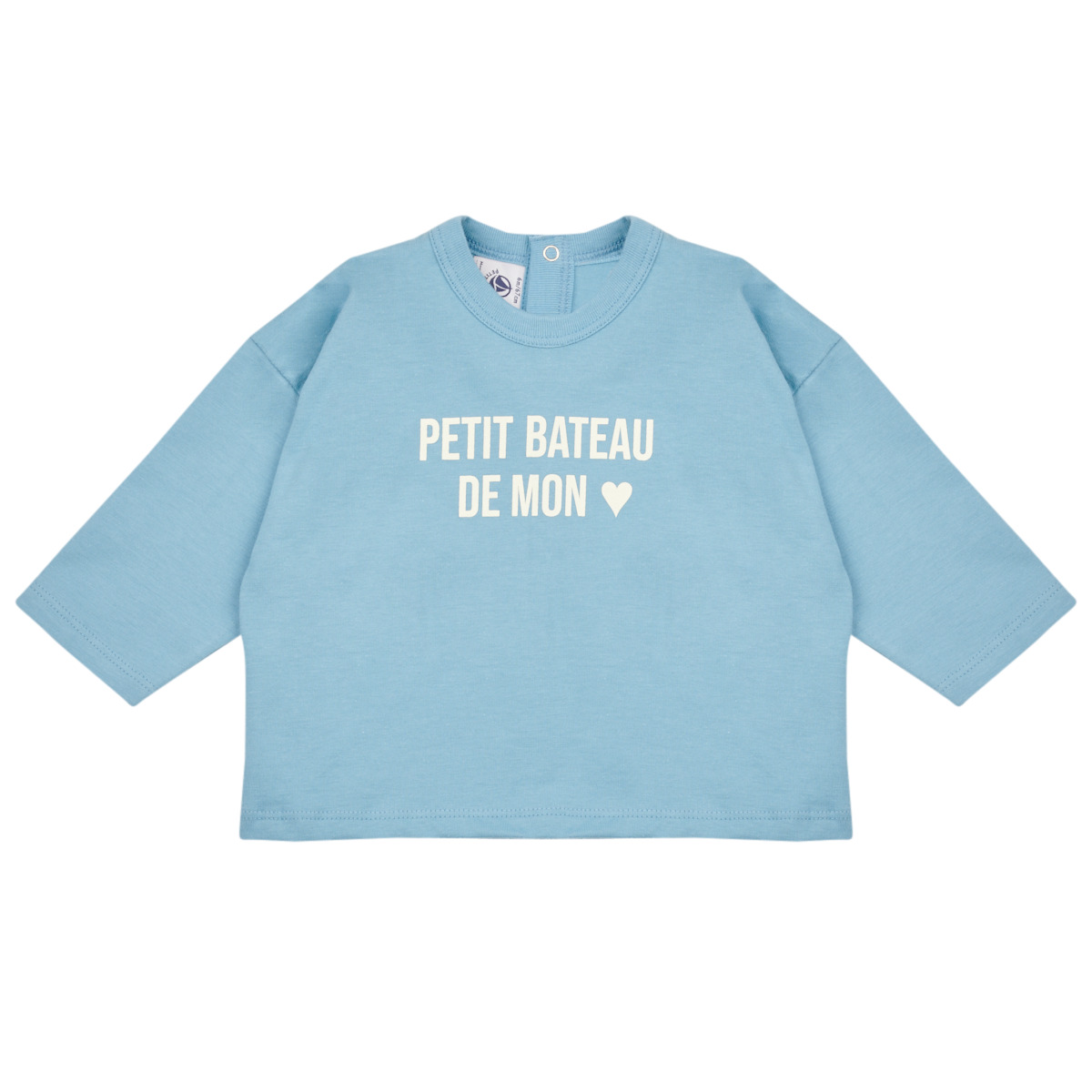 Oblačila Otroci Puloverji Petit Bateau LUNE Modra