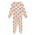Oblačila Deklice Pižame & Spalne srajce Petit Bateau LERRY Bela / Rdeča