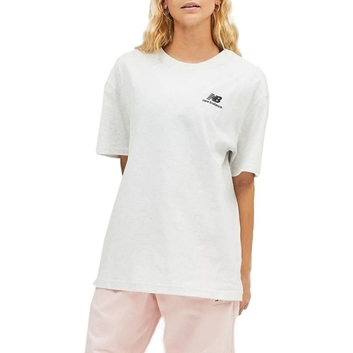 Oblačila Ženske Majice & Polo majice New Balance UNISSENTIALS TEE Siva