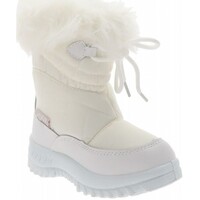 Čevlji  Deklice Škornji za sneg Axa -64520A Bela