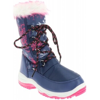 Čevlji  Dečki Škornji za sneg Axa -64530A Modra