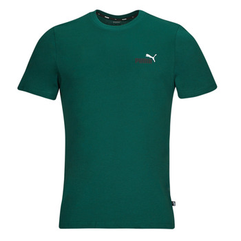 Oblačila Moški Majice s kratkimi rokavi Puma ESS  2 COL SMALL LOGO TEE Zelena