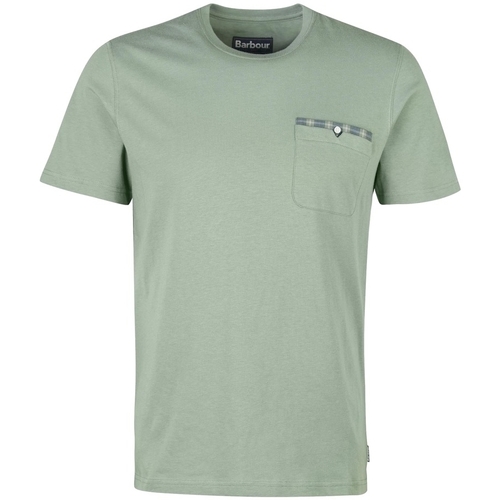 Oblačila Moški Majice & Polo majice Barbour Tayside T-Shirt - Agave Green Zelena