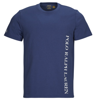 Oblačila Moški Majice s kratkimi rokavi Polo Ralph Lauren S/S CREW SLEEP TOP Modra