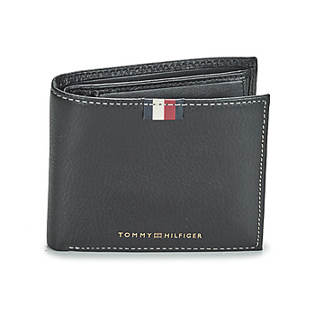 Tommy Hilfiger TH CORP LEATHER CC AND COIN Črna