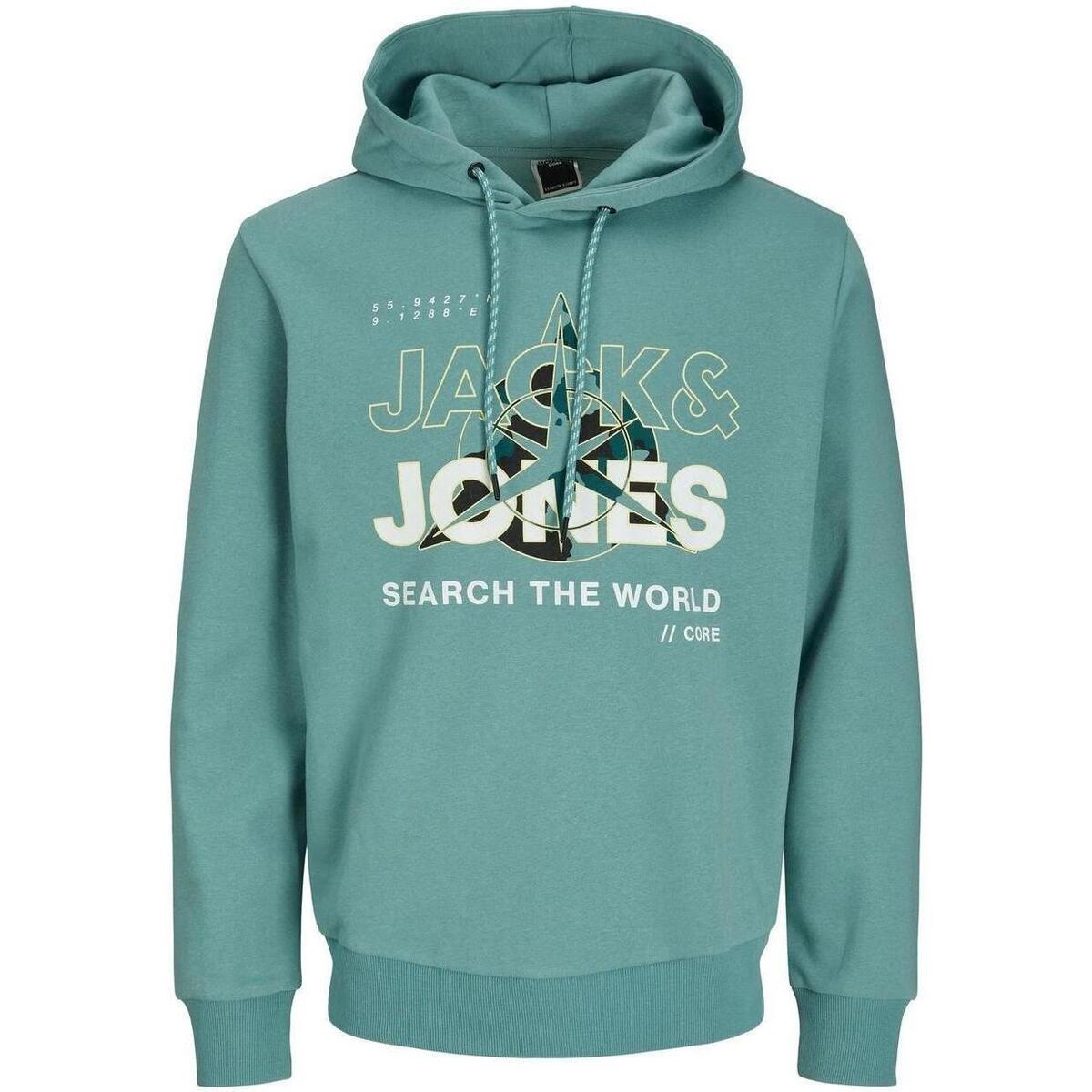 Oblačila Moški Puloverji Jack & Jones  Zelena