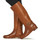 Čevlji  Ženske Mestni škornji    Lauren Ralph Lauren BRIDGETTE-BOOTS-TALL BOOT Konjak