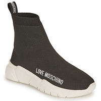 Čevlji  Ženske Visoke superge Love Moschino LOVE MOSCHINO SOCKS Črna