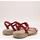 Čevlji  Ženske Sandali & Odprti čevlji Clarks  Rdeča