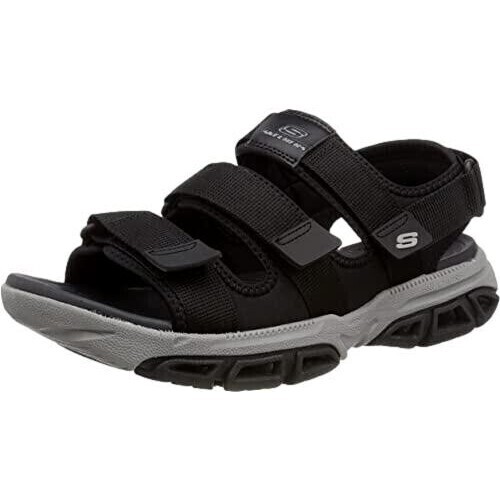 Čevlji  Moški Športni sandali Skechers SANDALIAS HOMBRE  ATLAN BODIE 210444 Črna