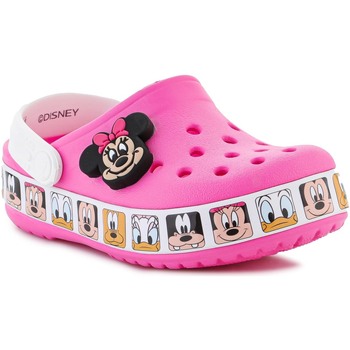 Čevlji  Deklice Sandali & Odprti čevlji Crocs FL Minnie Mouse Band Kids Clog T 207720-6QQ Rožnata