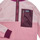 Oblačila Deklice Flis Patagonia KIDS MICRODINI 1/2 ZIP PULLOVER Rožnata / Vijolična