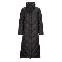 Oblačila Ženske Puhovke Lauren Ralph Lauren SD MAXI-INSULATED-COAT Črna