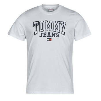 Oblačila Moški Majice s kratkimi rokavi Tommy Jeans TJM RGLR ENTRY GRAPHIC TEE Bela