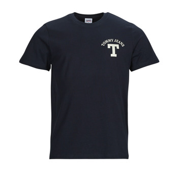 Oblačila Moški Majice s kratkimi rokavi Tommy Jeans TJM REG CURVED LETTERMAN TEE         