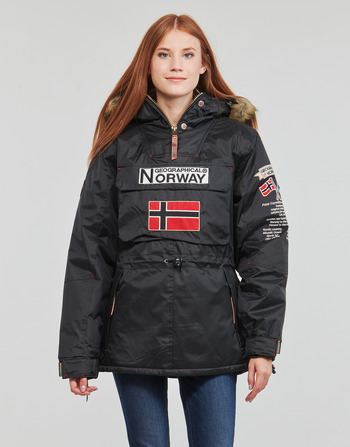 Oblačila Ženske Parke Geographical Norway BOOMERA Črna