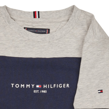 Tommy Hilfiger ESSENTIAL COLORBLOCK TEE S/S Siva