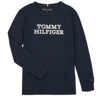 Oblačila Dečki Majice z dolgimi rokavi Tommy Hilfiger TOMMY HILFIGER LOGO TEE L/S         