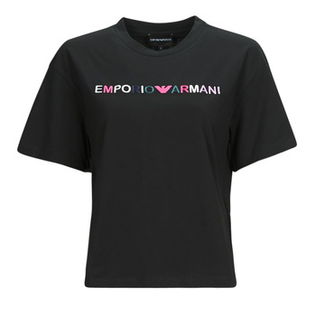 Oblačila Ženske Majice s kratkimi rokavi Emporio Armani 6R2T7S Črna