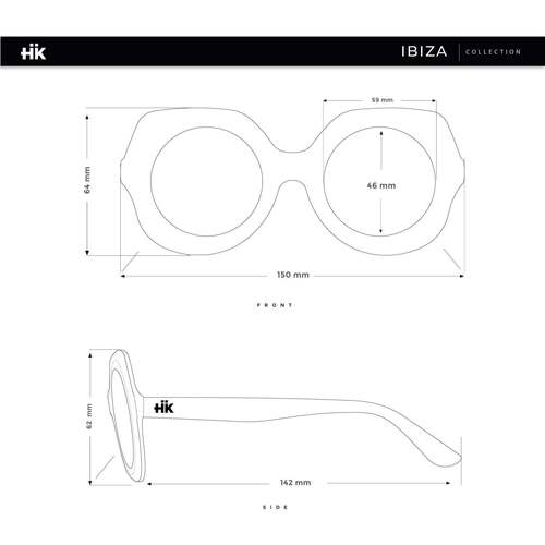 Hanukeii Ibiza Črna