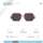 Ure & Nakit Sončna očala Hanukeii Holbox Rdeča